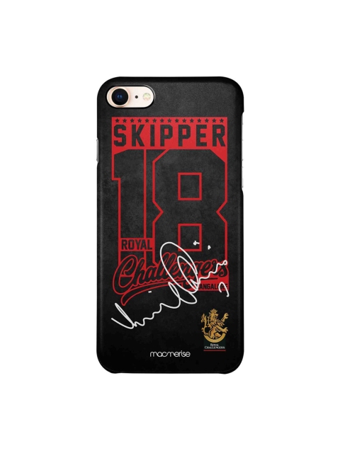 

CelfieDesign Black & Red Autograph Virat iPhone 8 Slim Back Case