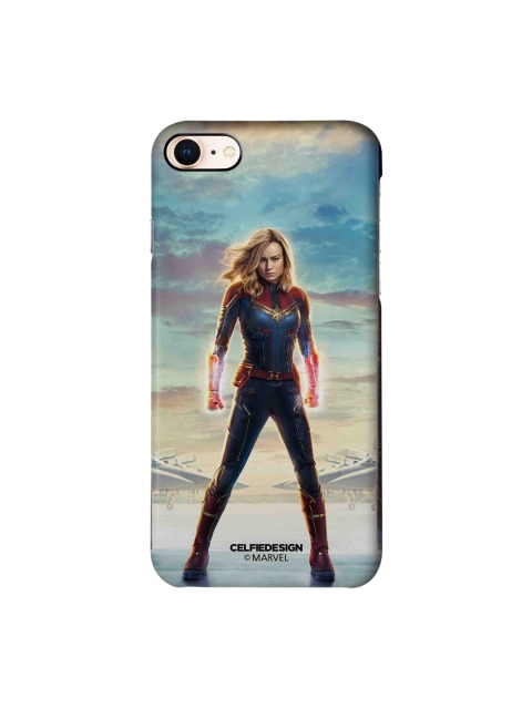 

CelfieDesign Multi-Coloured Captain Marvel Poster iPhone 8 Slim Back Case