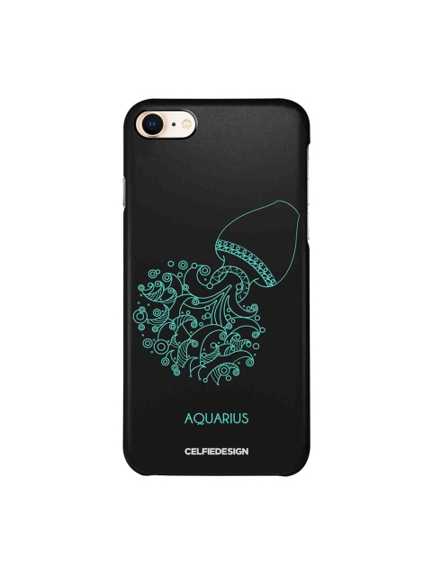 

CelfieDesign Black & Green Aquarius iPhone 8 Slim Back Case
