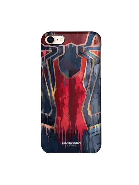 

CelfieDesign Multicolour Grunge Suit Spidey iPhone 8 Slim Back Case, Multi