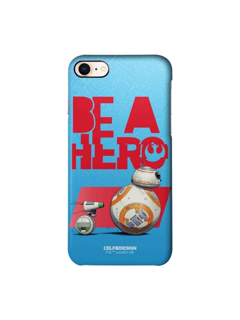 

CelfieDesign Multicolored Be A Hero iPhone 8 Slim Back Case, Multi