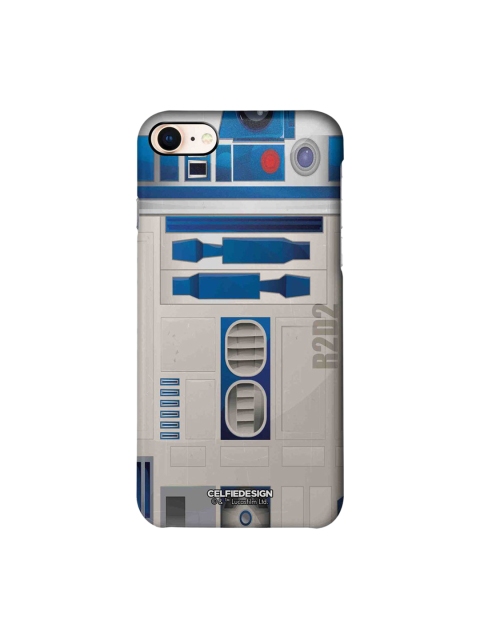 

CelfieDesign White & Blue Attire R2D2 iPhone 8 Slim Back Case