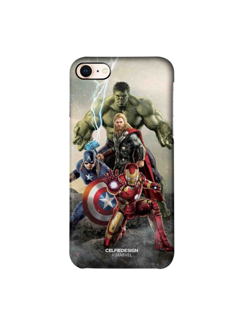 

CelfieDesign Off-White & Red Time To Avenge iPhone 8 Slim Back Case