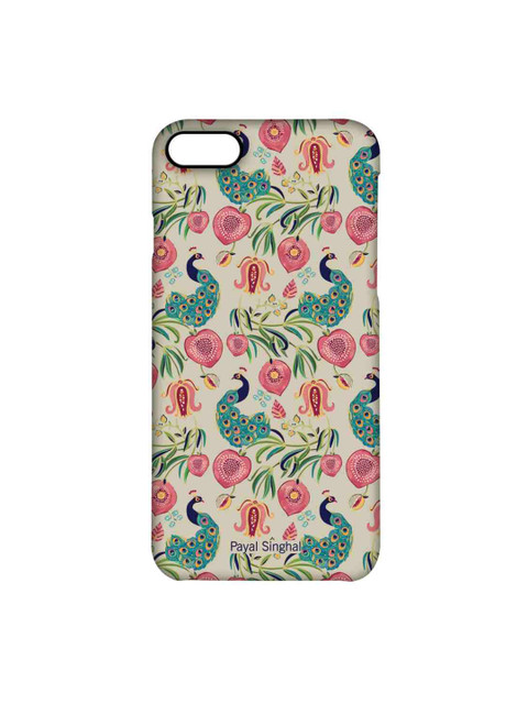 

CelfieDesign Multi-Coloured Payal Singhal Anaar and Mor iPhone 8 Slim Back Case