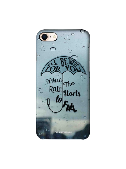 

CelfieDesign Blue & Black Be There for You iPhone 8 Slim Back Case