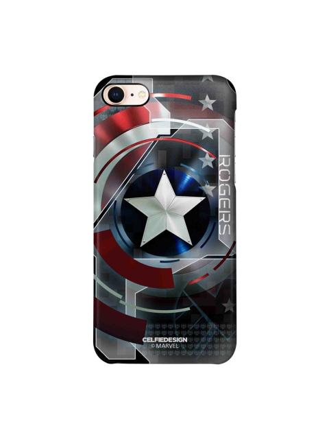 

CelfieDesign Red & Grey Captain America iPhone 8 Slim Back Case