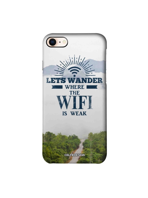 

CelfieDesign Blue & Green Printed iPhone 8 Slim Back Case
