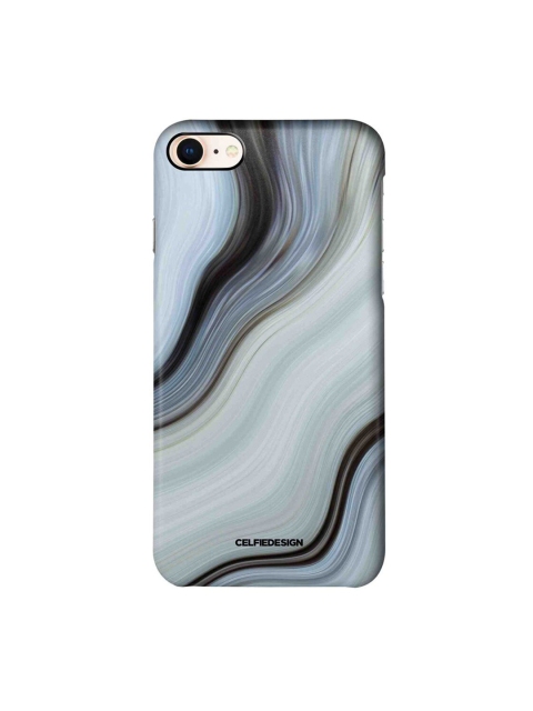 

CelfieDesign Grey & Black Graphic Printing iPhone 8 Slim Back Case