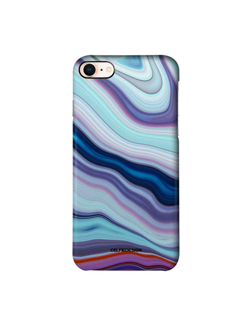 

CelfieDesign Multicolored Liquid Funk iPhone 8 Slim Back Case, Multi