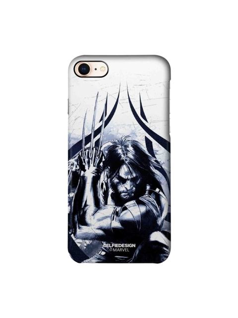 

CelfieDesign White & Black Lethal Logan iPhone 8 Slim Back Case