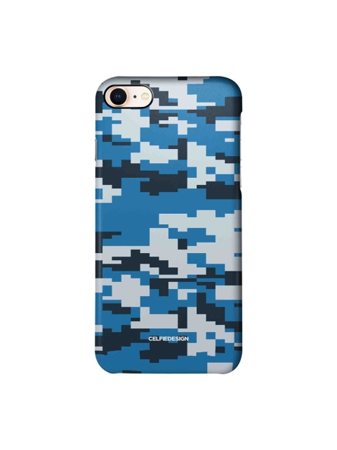 

CelfieDesign Blue & White Camo Pixel Cerulean iPhone 8 Slim Back Case