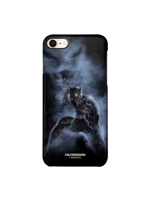 

CelfieDesign Black & Grey Black Panther Attack iPhone 8 Slim Back Case