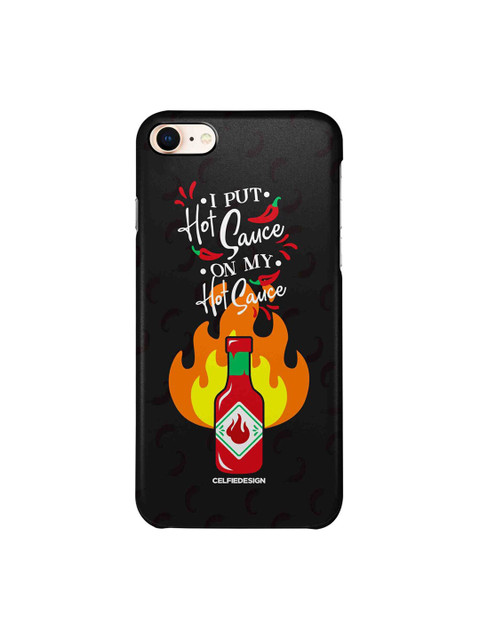 

CelfieDesign Black & Yellow Graphic Printing iPhone 8 Slim Back Case