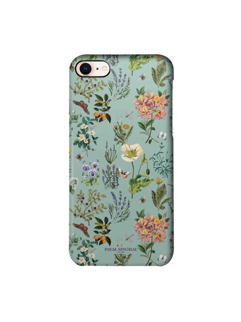 

CelfieDesign Multicolored Titli Floral iPhone 8 Slim Back Case, Multi