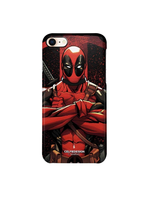 

CelfieDesign Multicolored Deadpool Stance iPhone 8 Slim Back Case, Multi