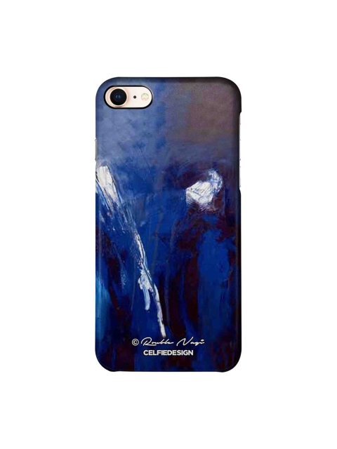 

CelfieDesign Blue & White Rainfall iPhone 8 Slim Back Case