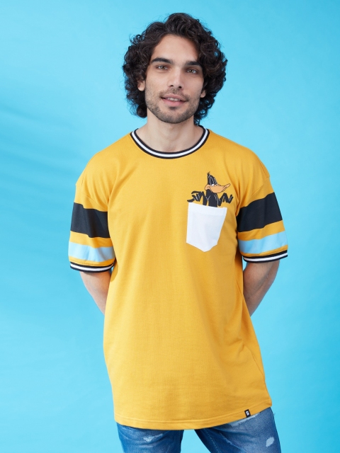 

The Souled Store Men Yellow Looney Tunes T-shirt