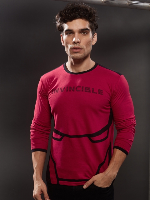 

The Souled Store Men Red Iron Man T-shirt