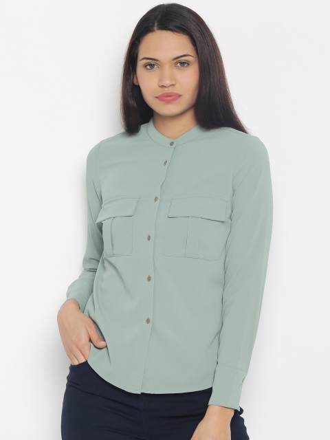 

Vero Moda Women Grey Regular Fit Casual Shirt