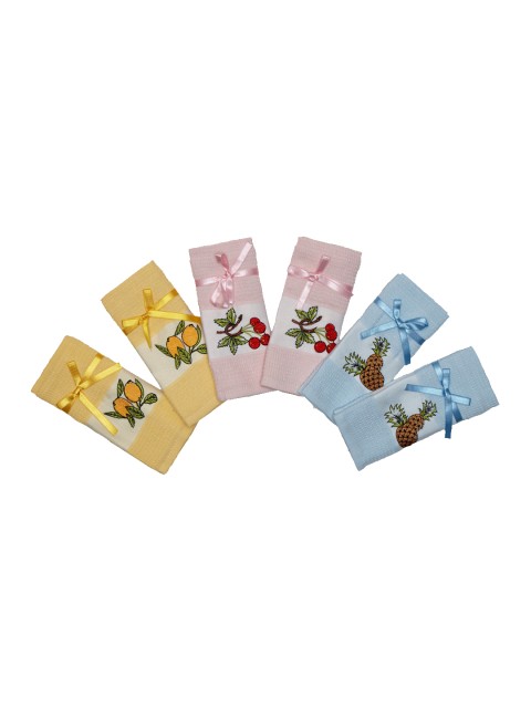 

Enfance Set of 6 Multi Cotton Towel Set