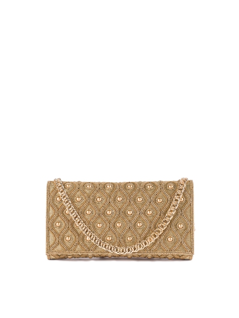 

MIO Borsa Gold-Toned Embellished Purse Clutch