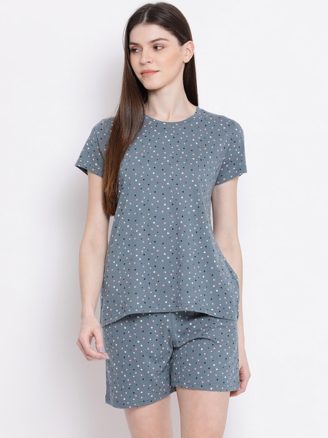 

Kanvin Women Grey Night suit
