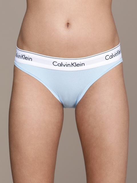 

Calvin Klein Underwear Powder Blue Colourblocked Low Waist Elasticated Bikini Briefs