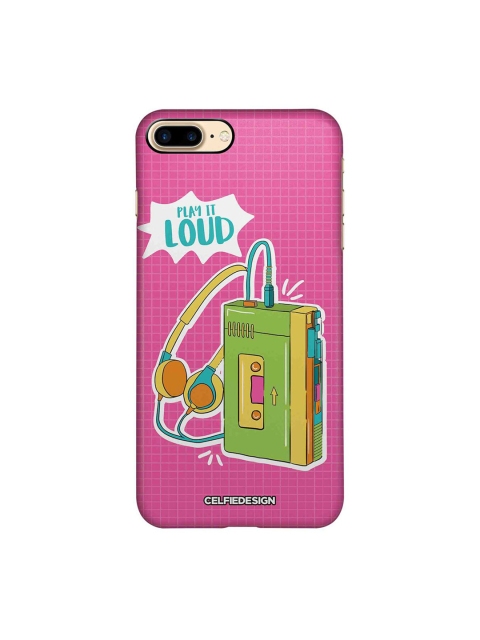 

CelfieDesign Pink & Green Walkman iPhone 8 Plus Slim Back Case