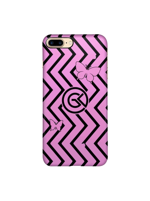 

CelfieDesign Multi-coloured Bolt Pink iPhone 8 Plus Slim Back Case