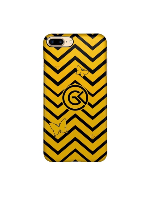

CelfieDesign Multicolored Waves Yellow iPhone 8 Plus Slim Back Case, Multi