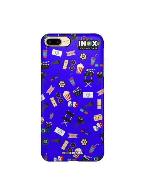 

CelfieDesign Blue & White Love Cinema Printed iPhone 8 Plus Slim Back Case