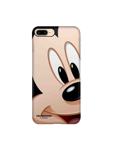 

CelfieDesign Black & Nude Zoom Up Mickey iPhone 8 Plus Slim Back Case