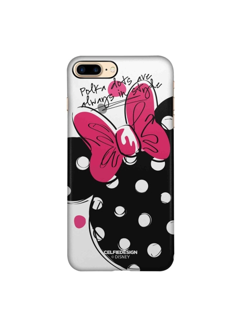 

CelfieDesign Black & White Polka Minnie iPhone 8 Plus Slim Back Case