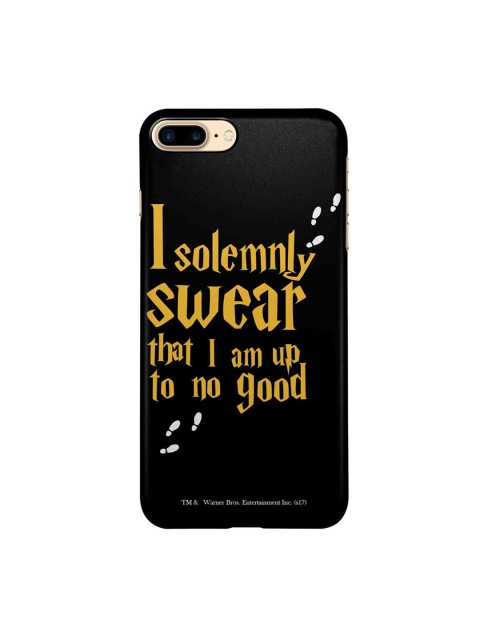 

CelfieDesign Black & Yellow Solemnly Swear iPhone 8 Plus Slim Back Case