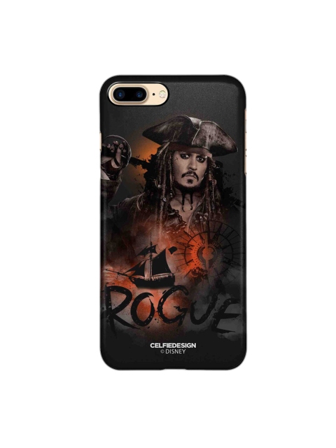 

CelfieDesign Black & Grey Rogue Jack iPhone 8 Plus Slim Back Case
