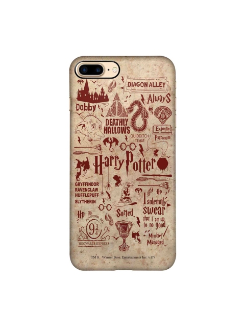 

CelfieDesign Beige & Red Harry Potter Infographic Red iPhone 8 Plus Slim Back Case