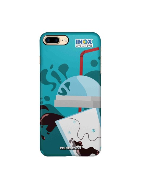 

CelfieDesign Blue & White Inox Sipup iPhone 8 Plus Slim Back Case