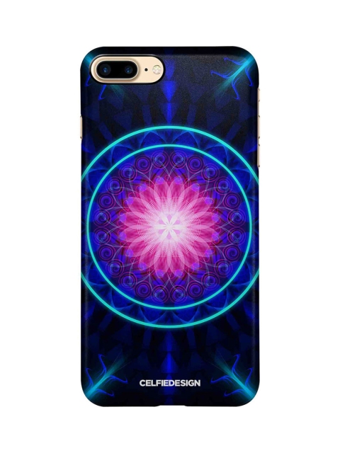 

CelfieDesign Black & Purple Trip Zone iPhone 8 Plus Slim Back Case