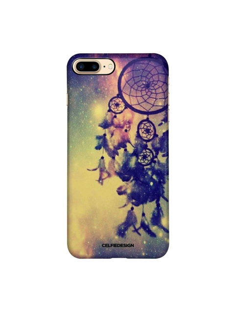 

CelfieDesign Yellow & Purple Galaxy Motif iPhone 8 Plus Slim Back Case