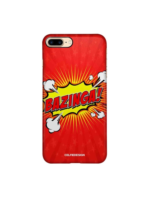 

CelfieDesign Red & Yellow Bazinga iPhone 8 Plus Slim Back Case