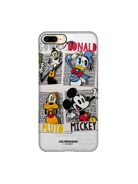 

CelfieDesign Black & Red Disney Dudes iPhone 8 Plus Slim Back Case
