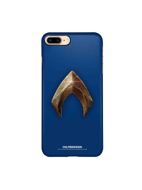 

CelfieDesign Blue & Gold-Colored Logo Aquaman iPhone 8 Plus Slim Back Case