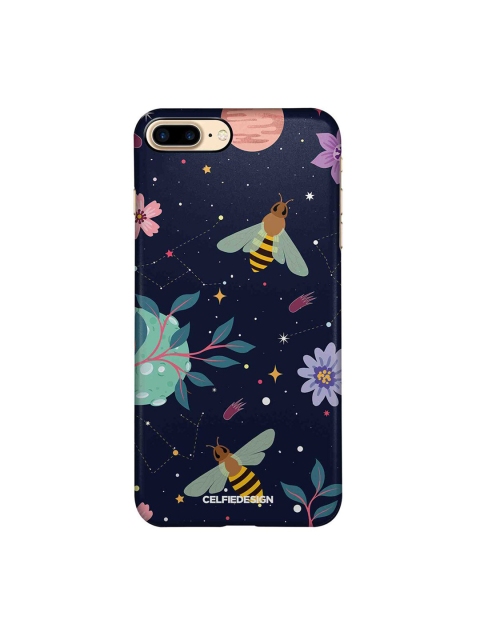 

CelfieDesign Navy Blue & Purple iPhone 8 Plus Slim Back Case