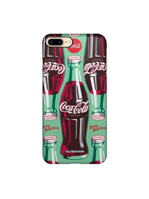 

CelfieDesign Green & Brown Coca Cola Relive Happiness iPhone 8 Plus Slim Back Case