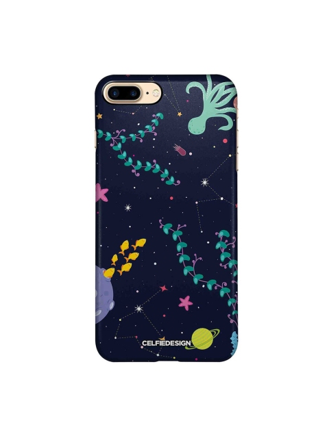

CelfieDesign Black & Blue Space Aquarium iPhone 8 Plus Slim Back Case