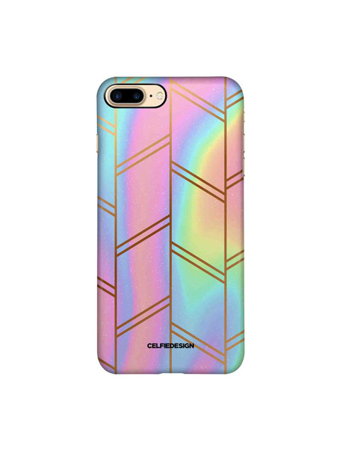 

CelfieDesign Pink & Yellow Rainbow Galaxy iPhone 8 Plus Slim Back Case