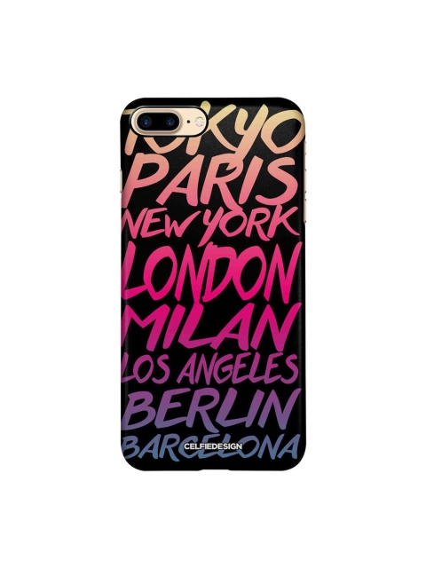

CelfieDesign Multi-Coloured Fashion Cities iPhone 8 Plus Slim Back Case