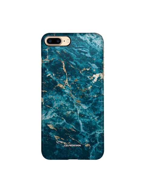 

CelfieDesign Blue & Gold Marble iPhone 8 Plus Slim Back Case