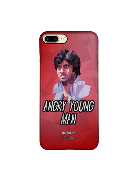 

CelfieDesign Multicolored AB Angry Young Man iPhone 8 Plus Slim Back Case, Multi
