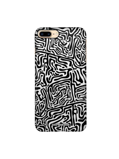 

CelfieDesign Black & White Maze Abstract iPhone 8 Plus Slim Back Case